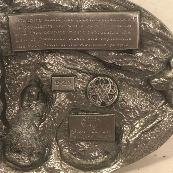 1984 COUNTRY MUSIC Siskiyou Belt Buckles - Picture 3 of 4